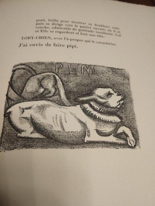 Colette / Pavie (illustr.) - Sept Dialogues de bêtes., Antiek en Kunst, Antiek | Boeken en Manuscripten