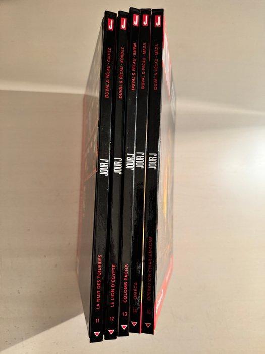 Jour J T11 à T14 + T18 - 5 Album - Eerste druk - 2012/2013, Livres, BD