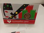 Portugal. 2 Euro 2012 Guimarães Capital Europeia da, Postzegels en Munten