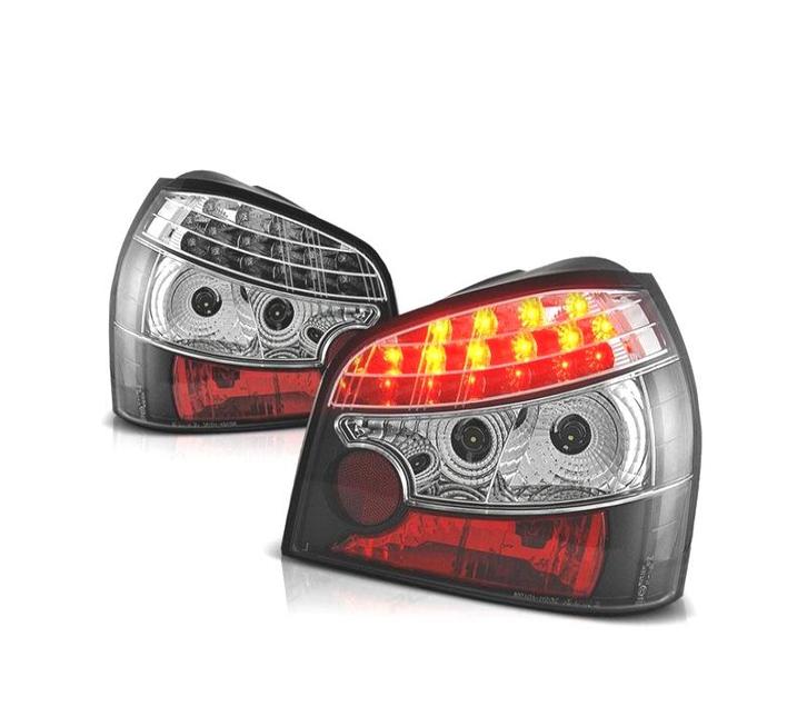 FEUX ARRIÈRE LED AUDI A3 96-00 NOIR, Autos : Pièces & Accessoires, Éclairage, Envoi