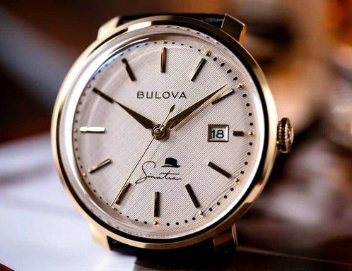 Bulova - Frank Sinatra Collection - “Fly Me To The Moon” -, Handtassen en Accessoires, Horloges | Heren