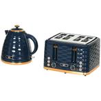 2-in-1 Broodrooster- En Waterkoker-set, 7 Bruiningsniveaus,, Verzenden, Nieuw