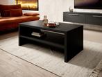 Meubella | Salontafel zwart industrieel hotelchique