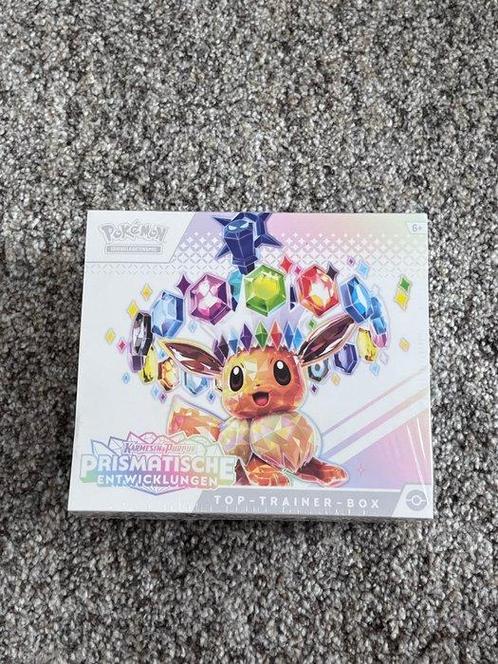 Pokémon - 1 Booster box - Prismatische Entwicklungen, Hobby en Vrije tijd, Verzamelkaartspellen | Pokémon