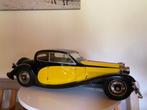 Pocher 1:8 - Modelauto - Bugatti T50 - geel, Hobby & Loisirs créatifs, Voitures miniatures | 1:5 à 1:12