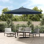 vidaXL Zweefparasol 3,5 m blauw, Verzenden, Nieuw