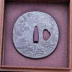 Landschap Tsuba - IJzer (gegoten) - Japan - Edo Periode