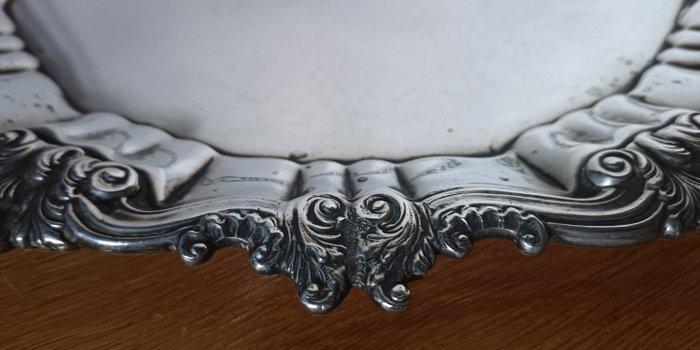 Dienblad - Zilver - Handgemaakt zilver 800., Antiek en Kunst, Antiek | Zilver en Goud