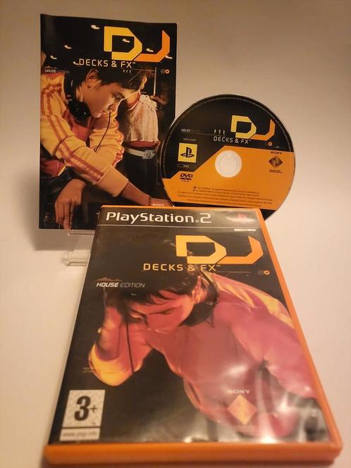 DJ Decks & FX House Edition Playstation 2, Games en Spelcomputers, Games | Sony PlayStation 2, Zo goed als nieuw, Ophalen of Verzenden