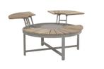 4 Seasons Outdoor Forio coffe table smoke grey 105 cm SALE |, Nieuw