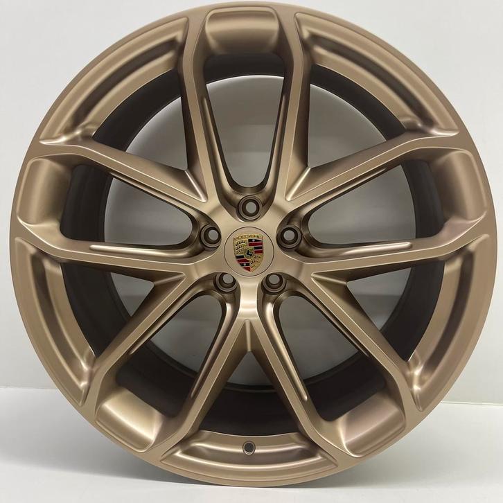 Porsche Macan II ORIGINELE 21 GT-Design Neo Dyme met banden, Auto-onderdelen, Banden en Velgen, 21 inch, Zomerbanden, 295 mm, Personenwagen