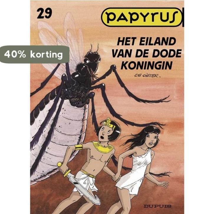 Papyrus 29. het eiland van de dode koningin 9789031428427, Boeken, Stripverhalen, Gelezen, Verzenden