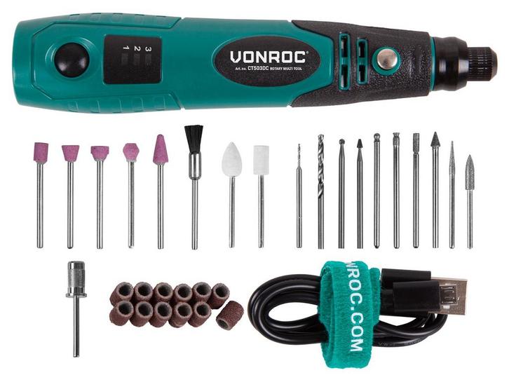 Roterende multitool 4V | Incl. 31-delige accessoire set,, Doe-het-zelf en Bouw, Gereedschap | Overige machines, Nieuw, Verzenden