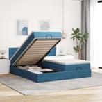vidaXL Ottoman bed met matrassen 200x200cm fluweel, Huis en Inrichting, Slaapkamer | Bedden, Verzenden, Nieuw