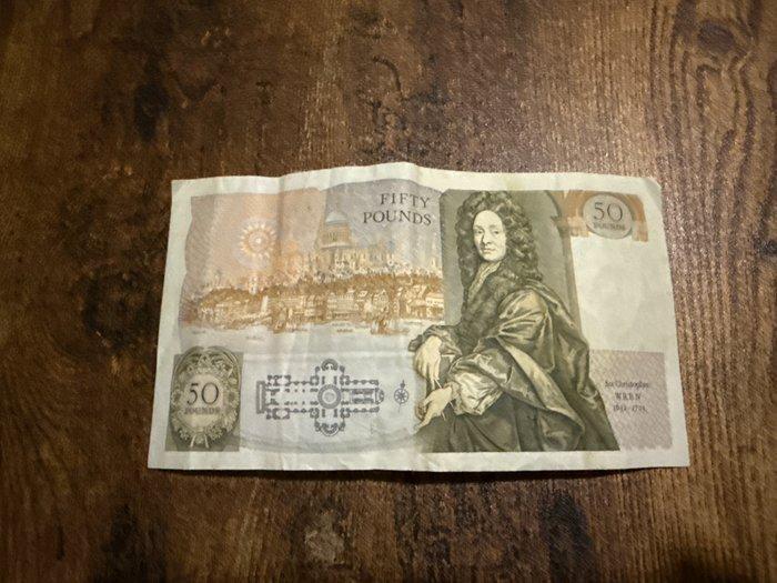 Groot-Brittannië. - 50 Pounds ND (1988-91) - Pick 381b, Postzegels en Munten, Bankbiljetten | Europa | Niet-Eurobiljetten