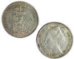 Pays-Bas. Wilhelmina. 1/2 Gulden 1898 - 1906 (2) - Scare
