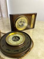 Aneroid barometer - Hout - aneroïde barometer