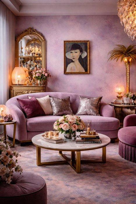 European school (XX) - Satin Doll, Antiek en Kunst, Kunst | Schilderijen | Klassiek