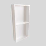 In Of Opbouwnis BWS 89.5x29.5x8 cm met 2 Schappen Wit, Doe-het-zelf en Bouw, Ophalen of Verzenden, Nieuw, Bad