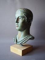 Buste, Wagenmenner van Delphi - 24.5 cm - Plâtre