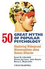 50 Great Myths of Popular Psychology - Scott O. Lilienfeld -, Verzenden