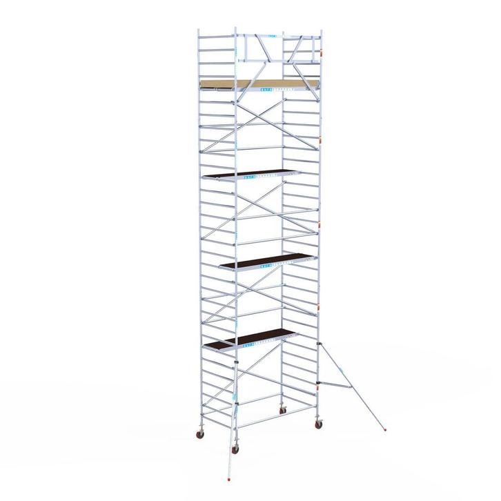 Basic rolsteiger 135 x 10,2m werkhoogte, Doe-het-zelf en Bouw, Steigers, Rolsteiger of Kamersteiger, Nieuw, 5 meter of hoger, Verzenden