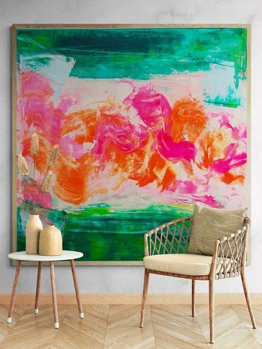 Giogia fl - Bed Of Roses -XXL -, Antiek en Kunst, Kunst | Schilderijen | Modern