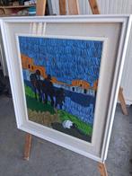 Marcello Piacentini (XX) - Senza titolo, Antiek en Kunst, Kunst | Schilderijen | Modern