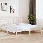 vidaXL Bedframe massief hout wit 180x200 cm, Verzenden, Nieuw