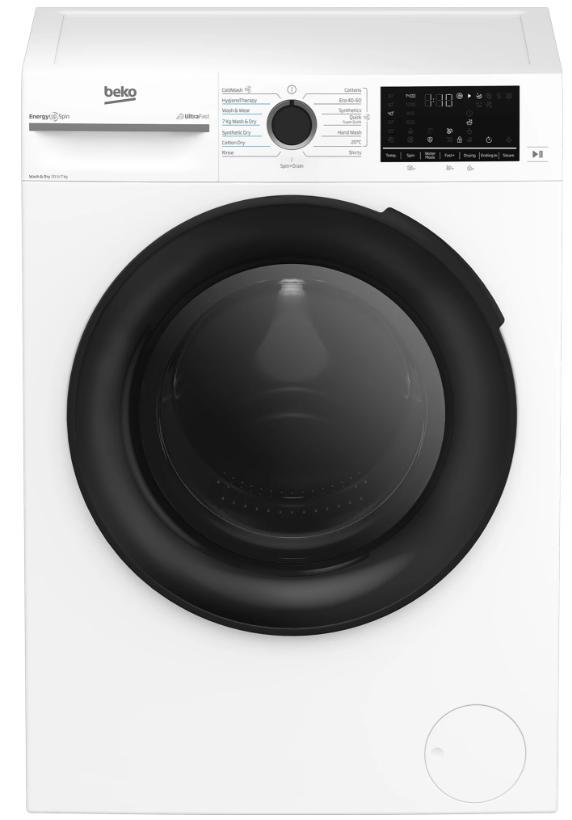 Beko Bm5d510745uw - Was-droogcombinatie - 10.5 kg wassen - 7, Elektronische apparatuur, Was-droogcombinaties, Ophalen of Verzenden