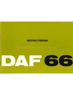 1972 DAF 66 INSTRUCTIEBOEKJE NEDERLANDS, Auto diversen, Handleidingen en Instructieboekjes