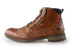 Mustang Veterboots in maat 42 Bruin | 10% extra korting, Kleding | Heren, Schoenen, Bruin, Verzenden, Boots, Mustang