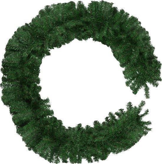 2dekans | tectake - Kerstslinger groen - 270 x 30 cm -, Diversen, Kerst, Ophalen of Verzenden