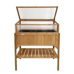 Lendo Online Plantenbak met Kweekbak 97,5x49x120 cm Hout, Verzenden, Nieuw