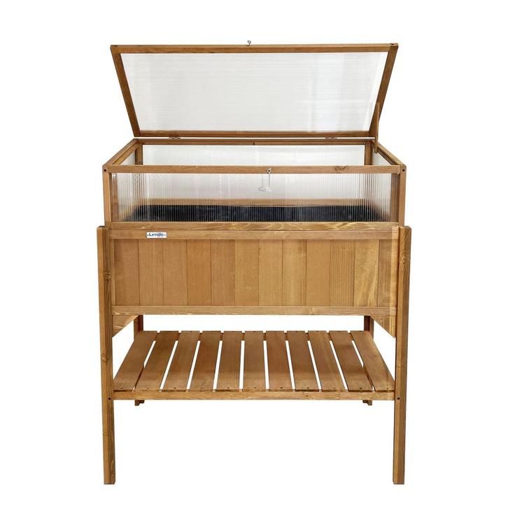 Lendo Online Plantenbak met Kweekbak 97,5x49x120 cm Hout, Jardin & Terrasse, Serres, Envoi