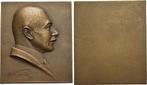 Einseitige Bronze-plakette o Jahr 1928 Personenmedaille K..., Postzegels en Munten, Penningen en Medailles, Verzenden