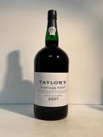 2007 Taylors - Vintage Port - Embouteillé en 2009 -  Porto, Verzamelen, Nieuw