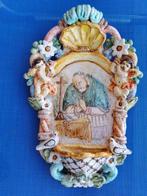 Wijwatervat - Sant Alfonso - 30 cm - Ceramica Salernitana -