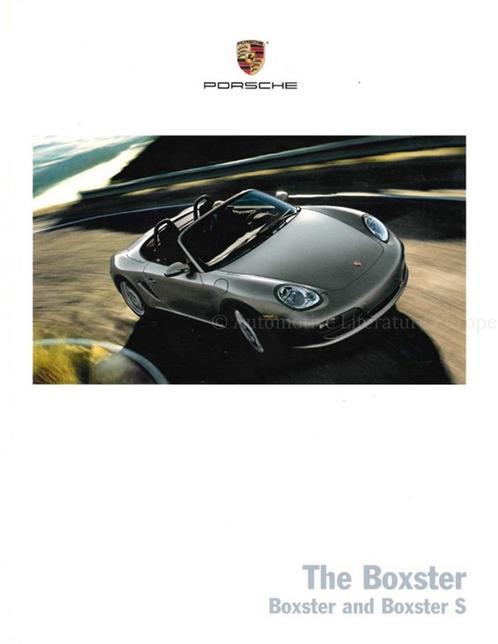 2006 PORSCHE BOXSTER & BOXSTER S BROCHURE ENGELS (USA), Livres, Autos | Brochures & Magazines