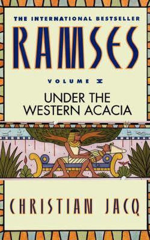 Under the Western Acacia 9780446673600 Christian Jacq, Boeken, Overige Boeken, Gelezen, Verzenden