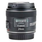 Canon EF 24mm f/2.8 IS USM met garantie, Ophalen of Verzenden, Gebruikt