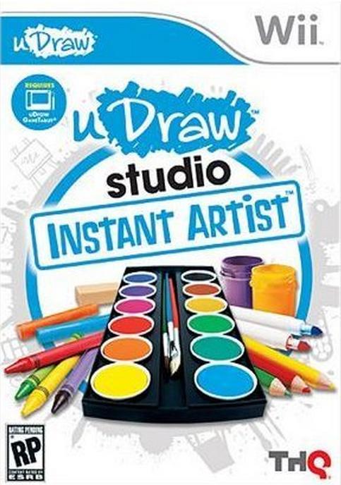 uDraw Studio instant artist software only (Wii used game), Games en Spelcomputers, Games | Nintendo Wii U, Ophalen of Verzenden