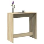 vidaXL Bartafel 102x50x103,5 cm bewerkt hout sonoma, Verzenden, Nieuw