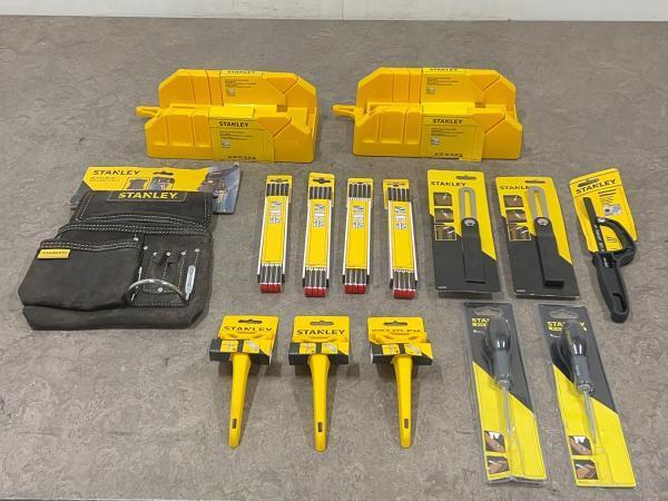 Veiling - Stanley accessoiresset 15-delig, Doe-het-zelf en Bouw, Gereedschap | Machine-onderdelen en Toebehoren