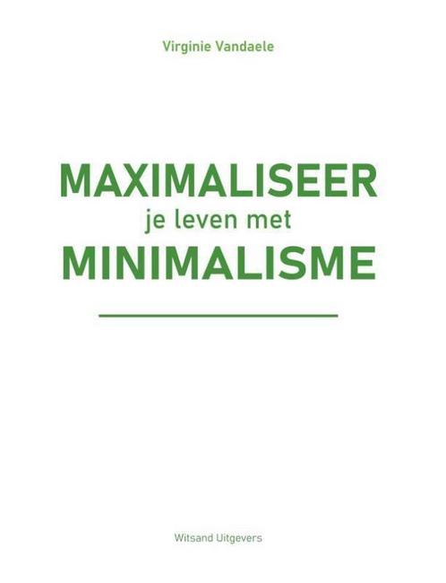 Maximaliseer je leven met minimalisme 9789492934598, Boeken, Psychologie, Gelezen, Verzenden