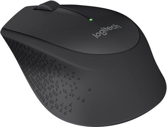 Logitech M280 RF Draadloos Optisch 1000DPI Ambidextrous Z..., Computers en Software, Muizen, Nieuw, Verzenden