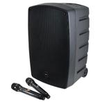 QTX Perfomer 12 Portable PA Speaker Met 2 Oplaadbare, Nieuw