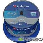 Verbatim BD-R Blu-Ray 25GB 6x 50st. Cakebox, Cd's en Dvd's, Verzenden, Nieuw in verpakking