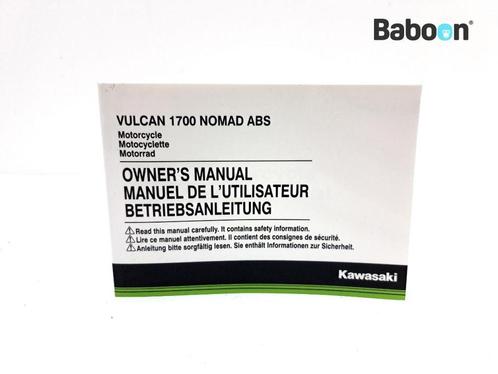 Instructie Boek Kawasaki VN 1700 Vulcan Nomad 2015-2017, Motos, Pièces | Kawasaki, Envoi