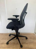 Refurbished Steelcase Lamia - Full Option - 5 Jaar Garantie, Verzenden, Zwart, Zo goed als nieuw, Bureaustoel